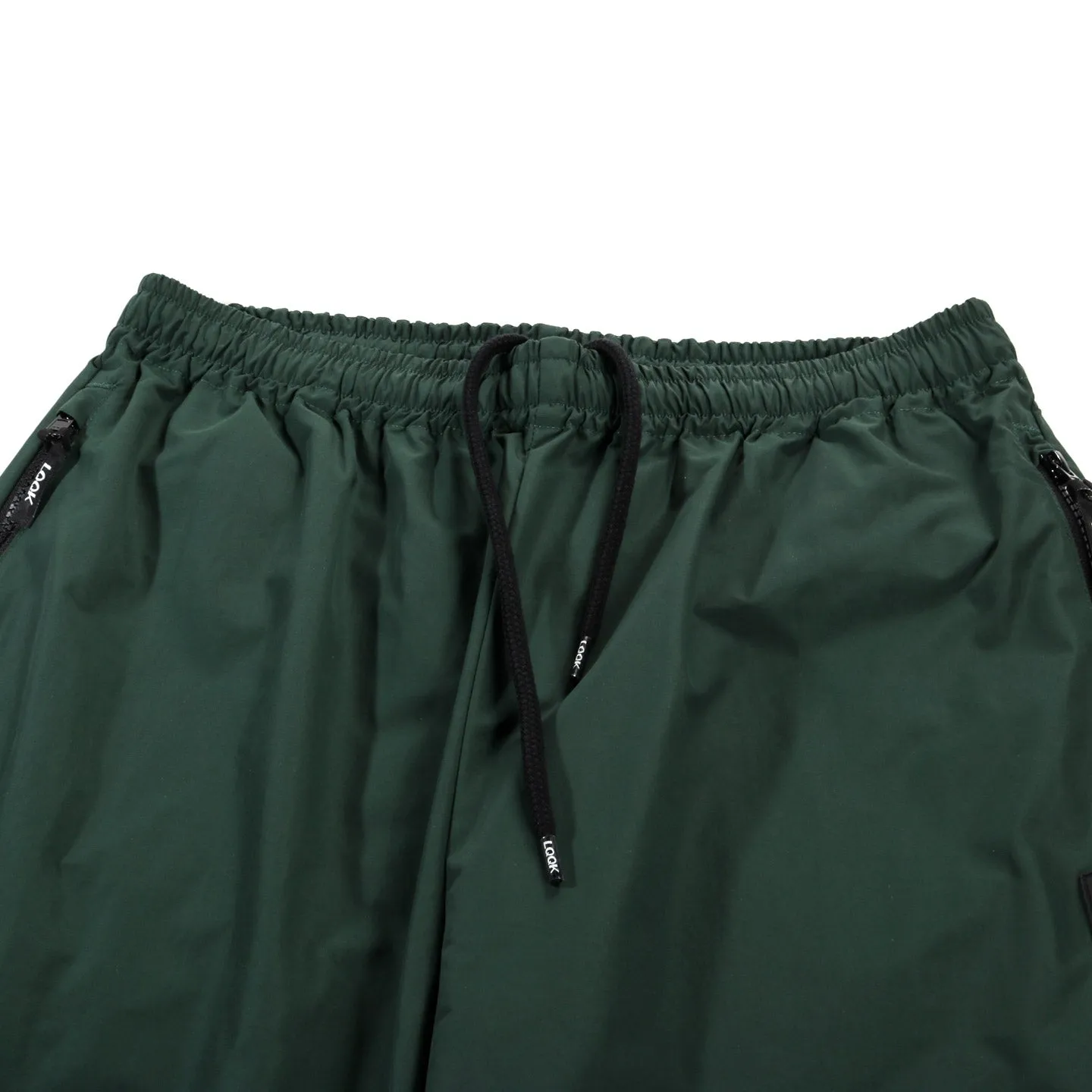 Green LQQK Studio Nylon Track Pant - Stylish Mens Athletic Wear