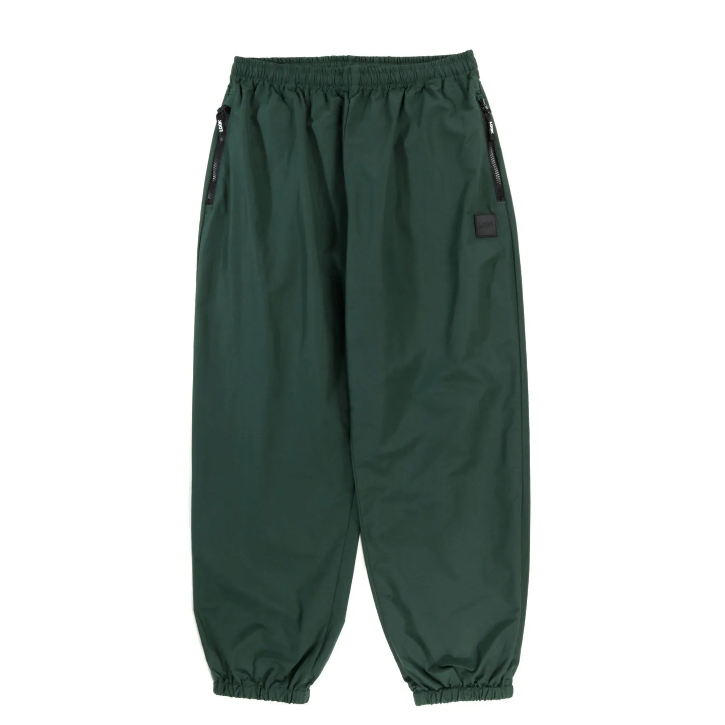 Green LQQK Studio Nylon Track Pant - Stylish Mens Athletic Wear