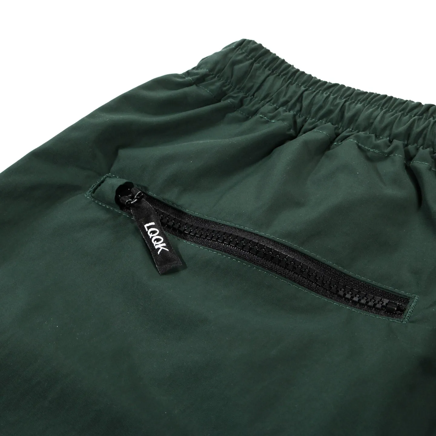 Green LQQK Studio Nylon Track Pant - Stylish Mens Athletic Wear