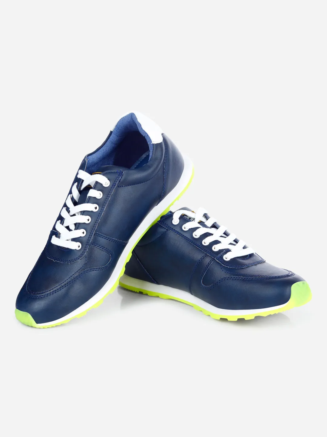 Men's Blue Lace Up Sneaker (ID3054)