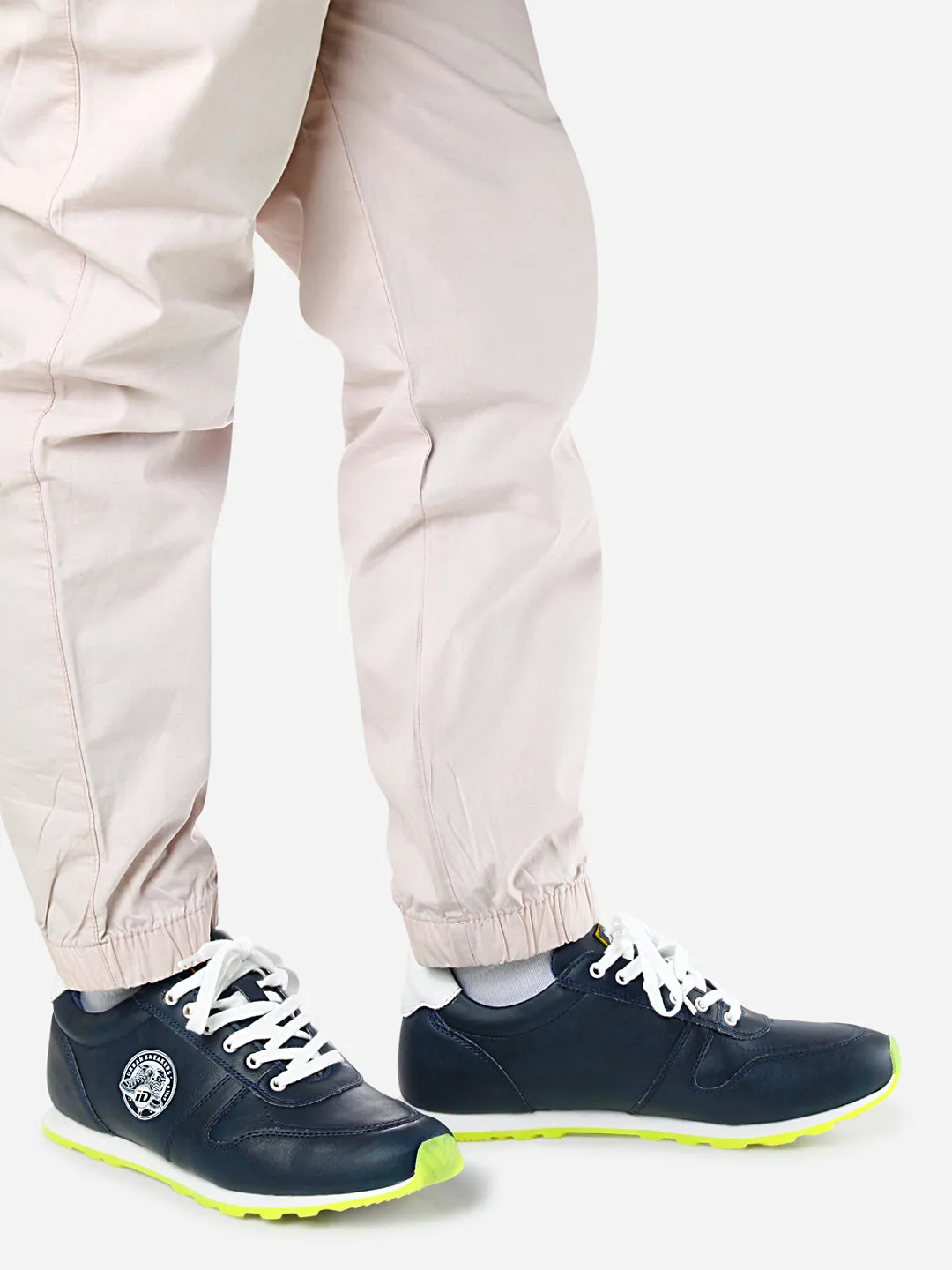 Men's Blue Lace Up Sneaker (ID3054)