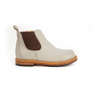 MK22775 - Chelsea Hawks Boots Bone [Children's Leather Boots]