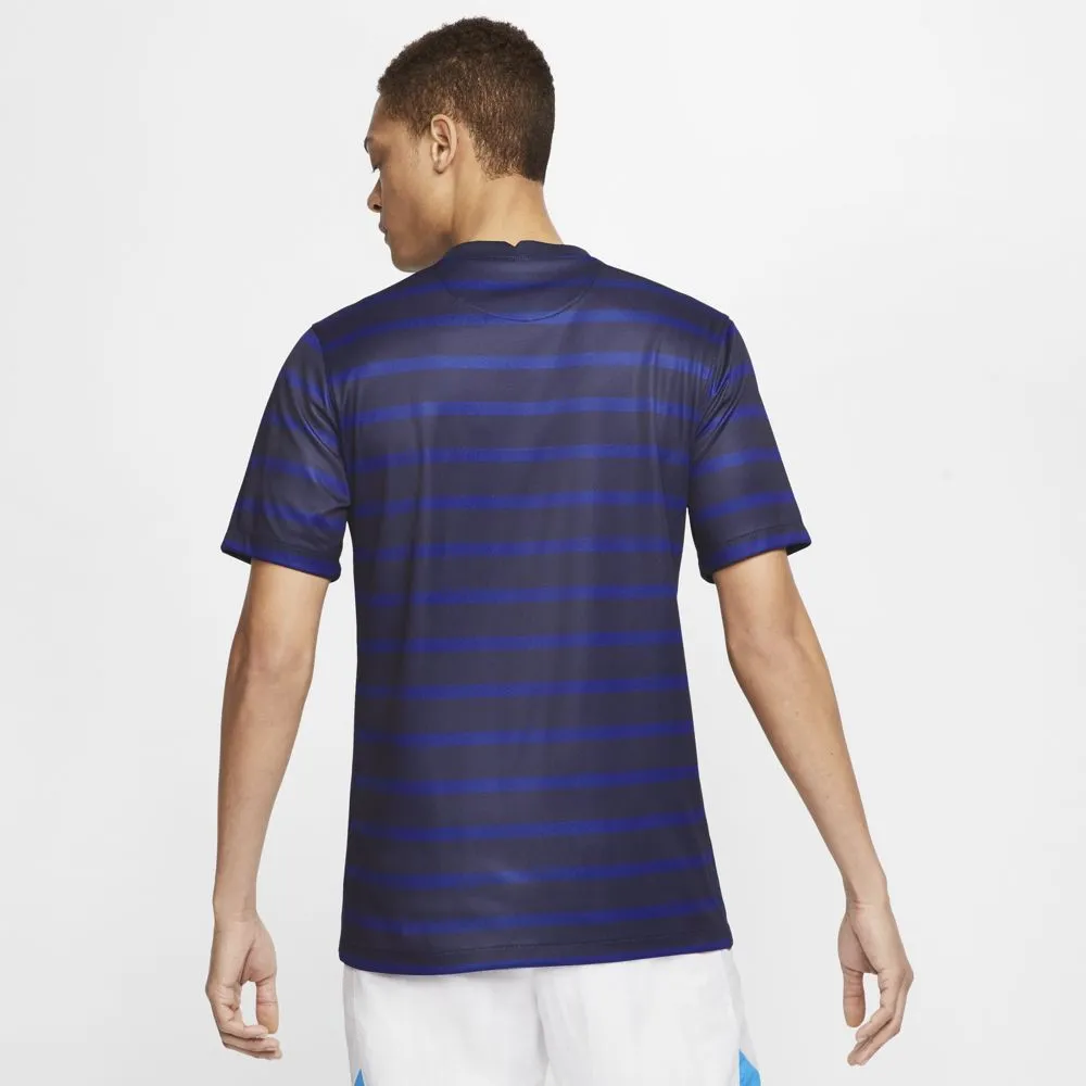 Nike France 2020 Stadium Home Mens Soccer Jersey