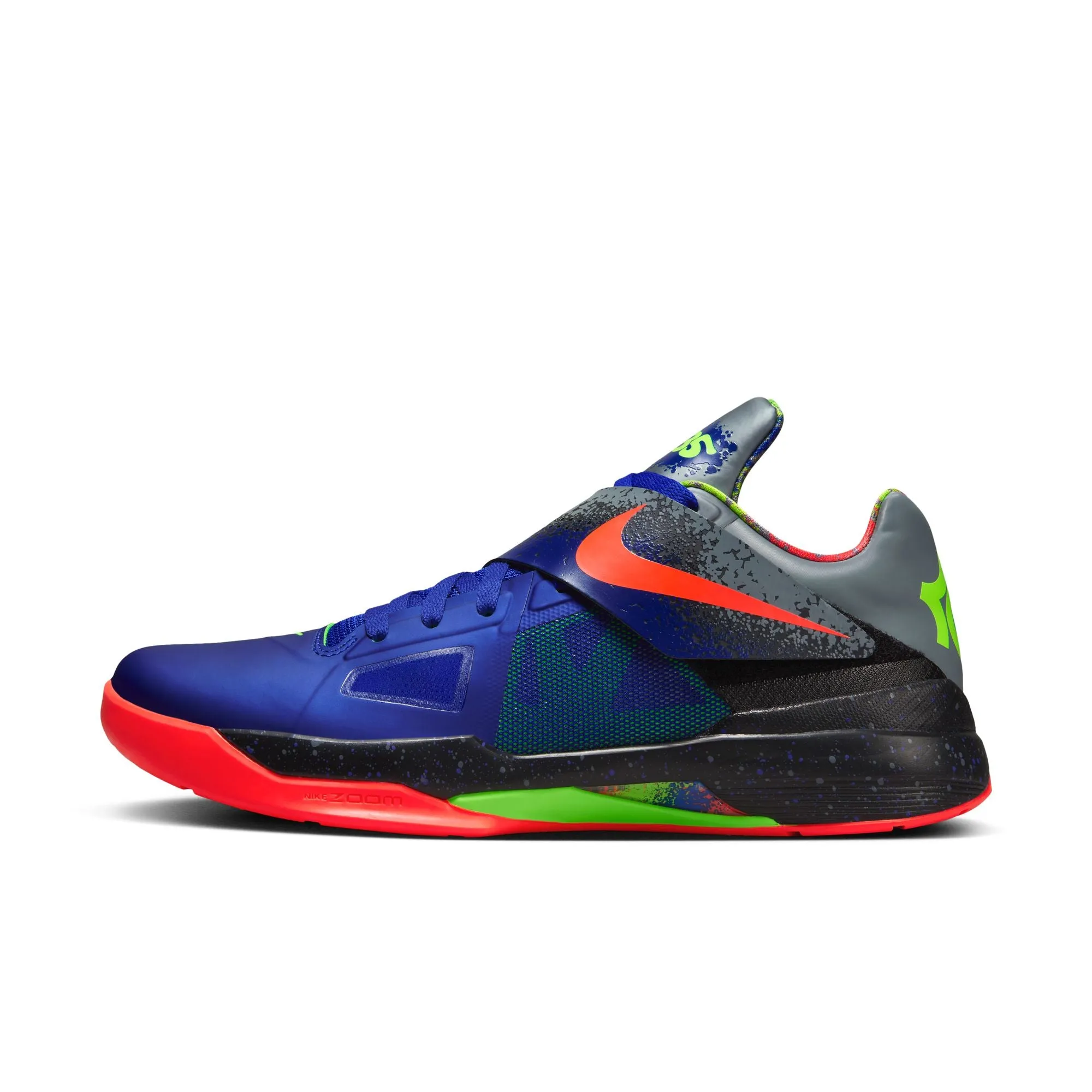 Nike KD IV NERF Concord and Electric Green FQ8180-400