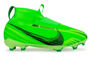 Nike Kids Zoom Mercurial Superfly 9 Academy MDS FG Green Strike/Black