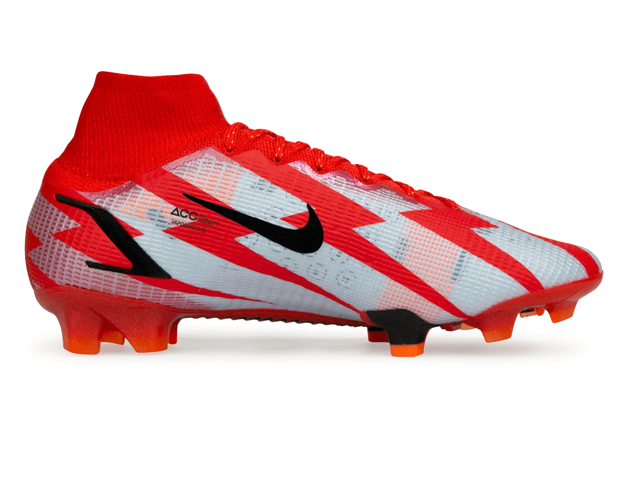 Nike Men's Mercurial Superfly 8 Elite CR7 FG/MG Chile Red/White