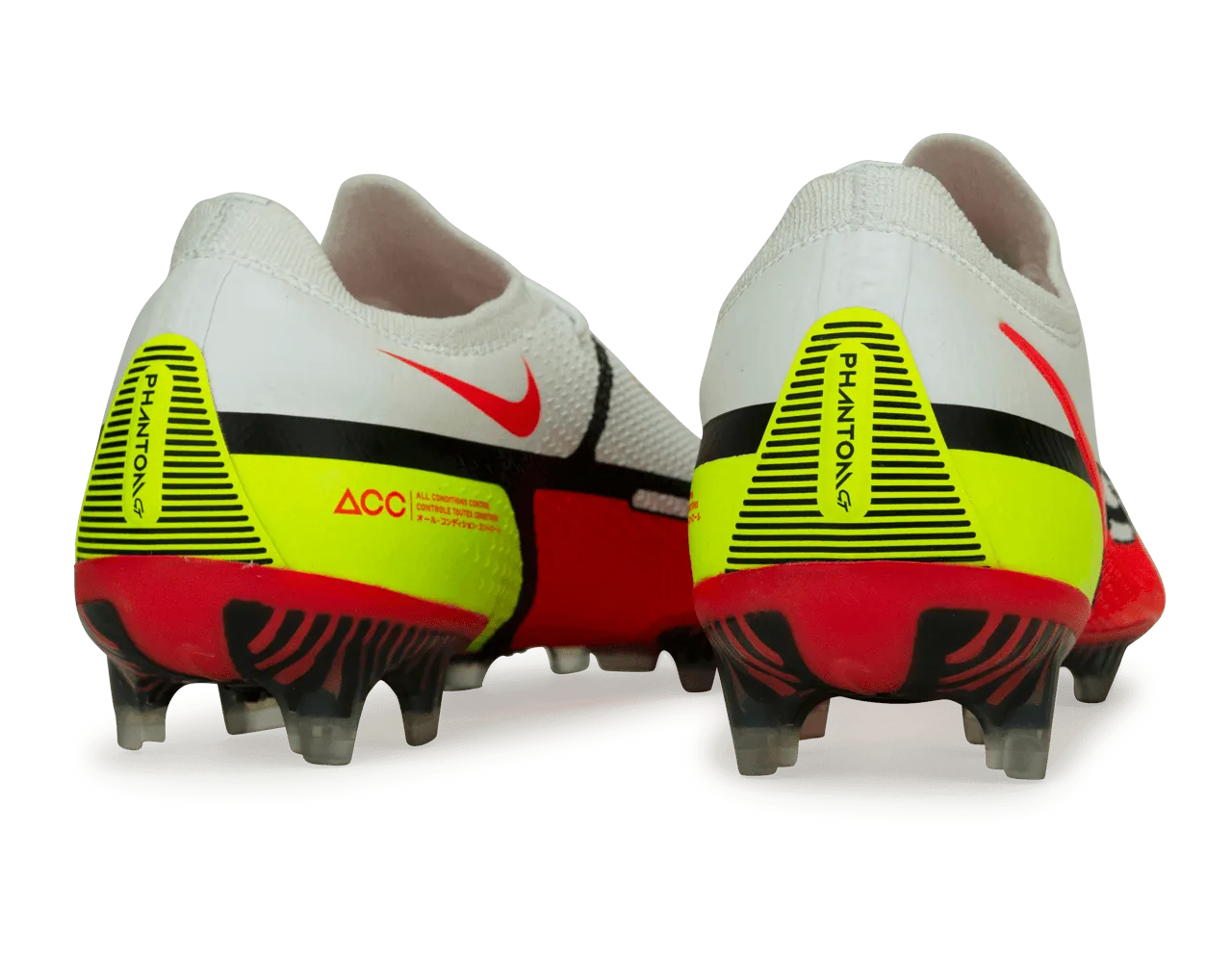 Nike Men's Phantom GT2 Elite FG White/Bright Crimson