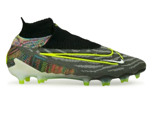 Nike Men's Phantom GX Elite DF Fusion FG Black/Volt/Silver