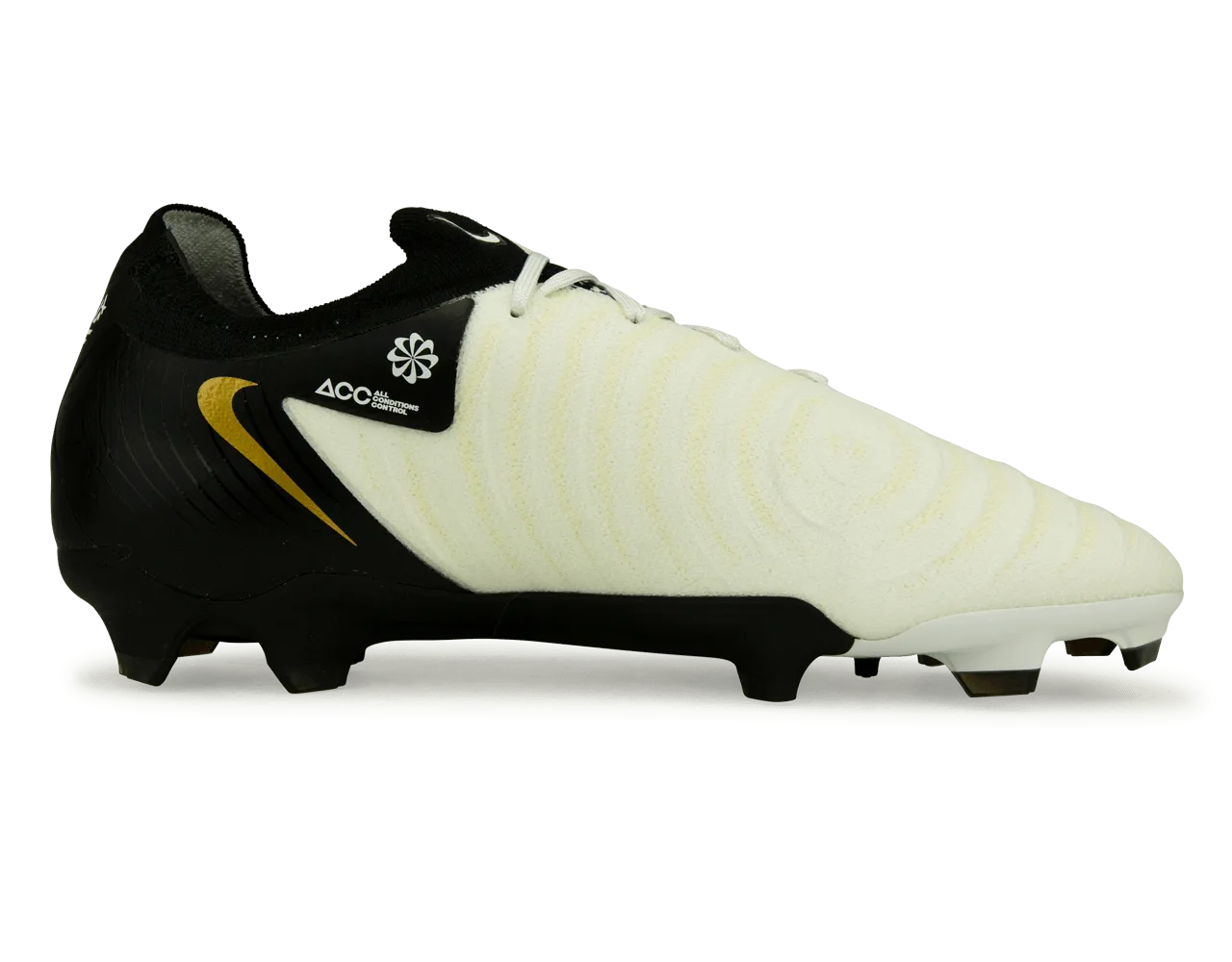 Nike Men's Phantom GX II Pro FG White/Black/Gold