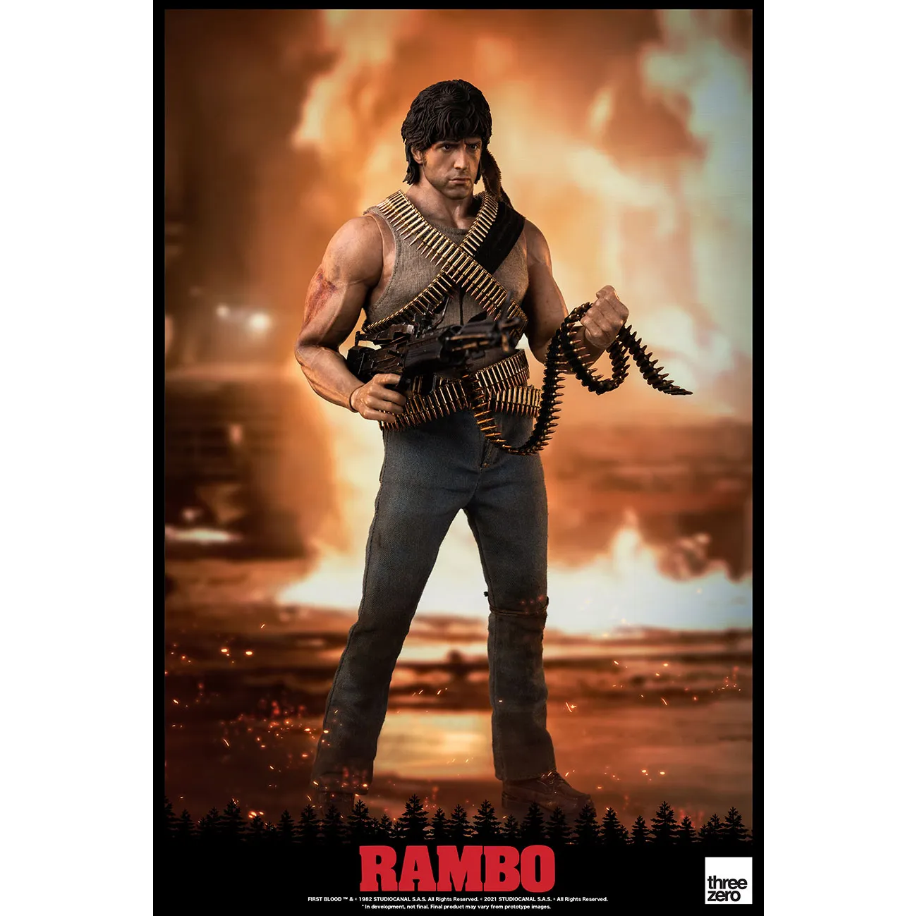 PRE-ORDER: RAMBO: FIRST BLOOD John Rambo 1:6 Scale Collectible Figure