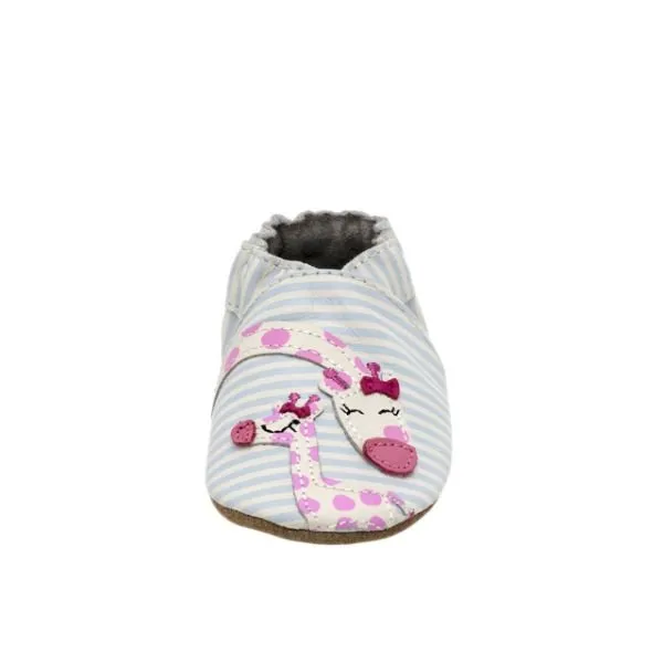 Robeez Reach for the Stars Soft Soles Ivory