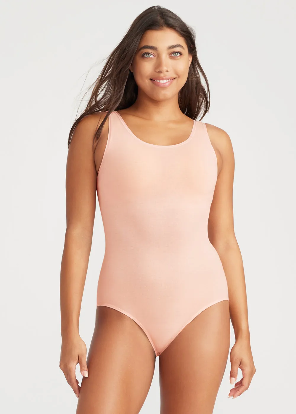 Ruby Shaping Full Back Bodysuit - Cotton Seamless