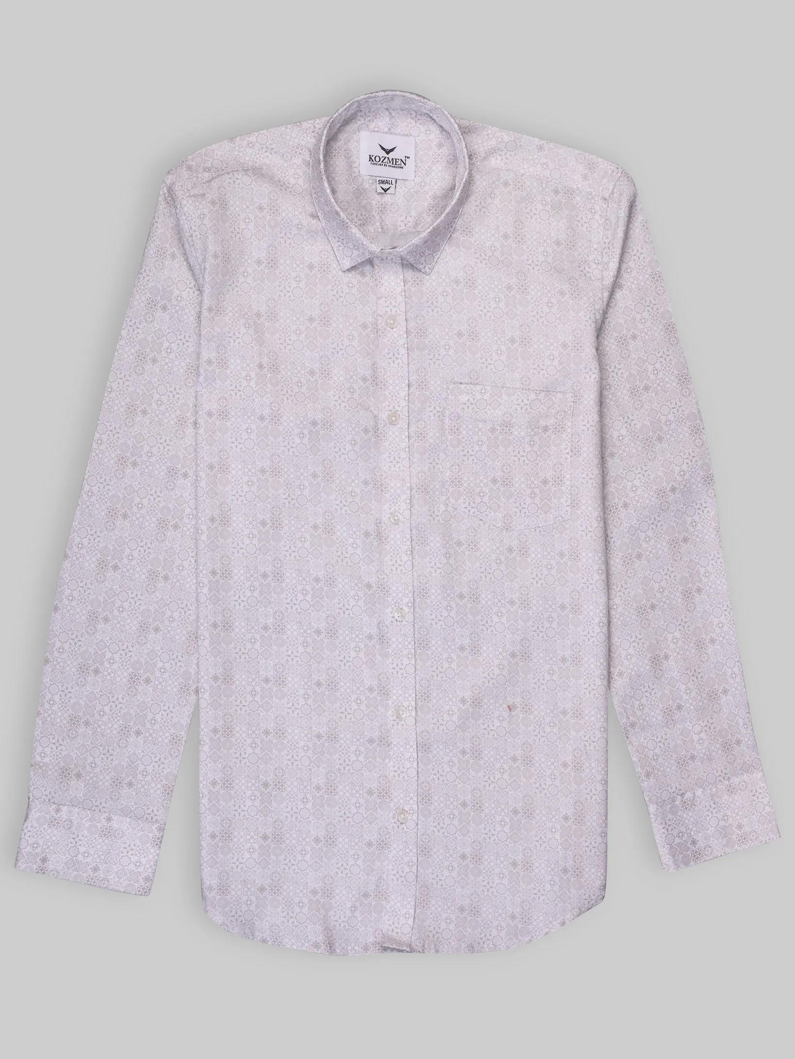 Sand Dollar Quatrefoil Digital Printed Shirt