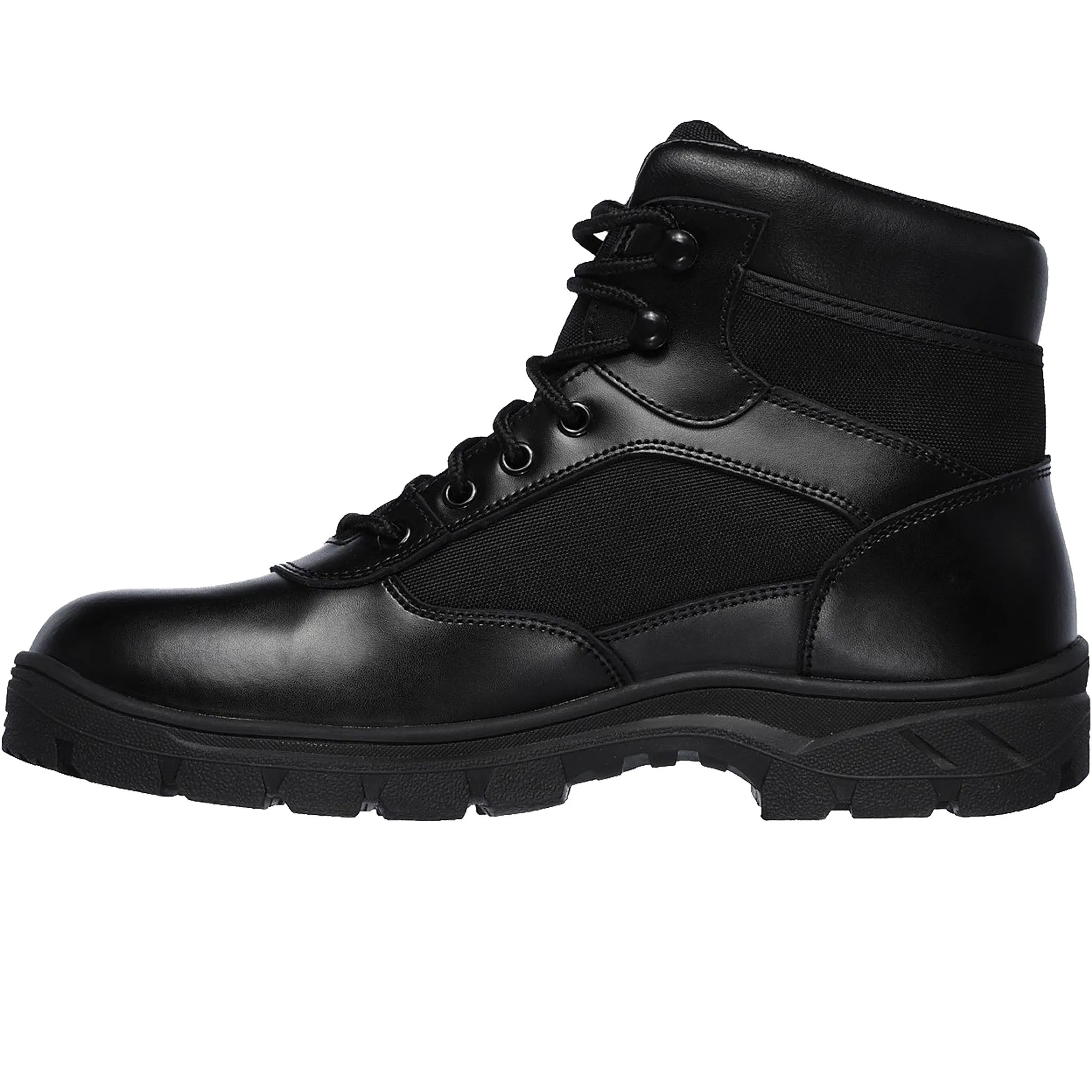 Skechers Men's 77526 Work Relaxed Fit Wascana - Benen WP Tactical Work Boots