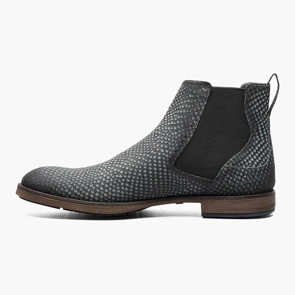 Stacy Adams KAYDEN Navy Plain Toe Chelsea Boot