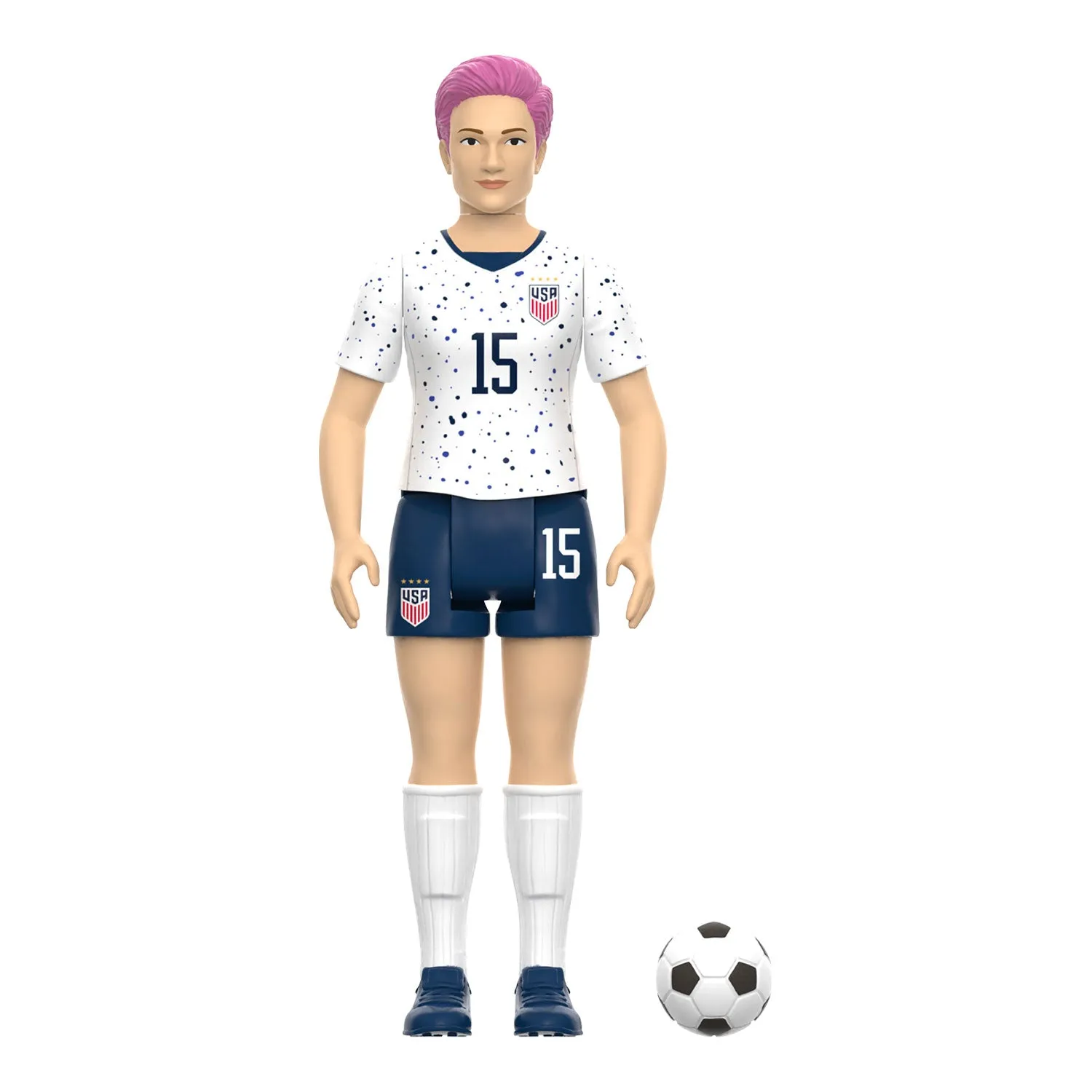 Super 7 USWNT Megan Rapinoe Supersports Figure