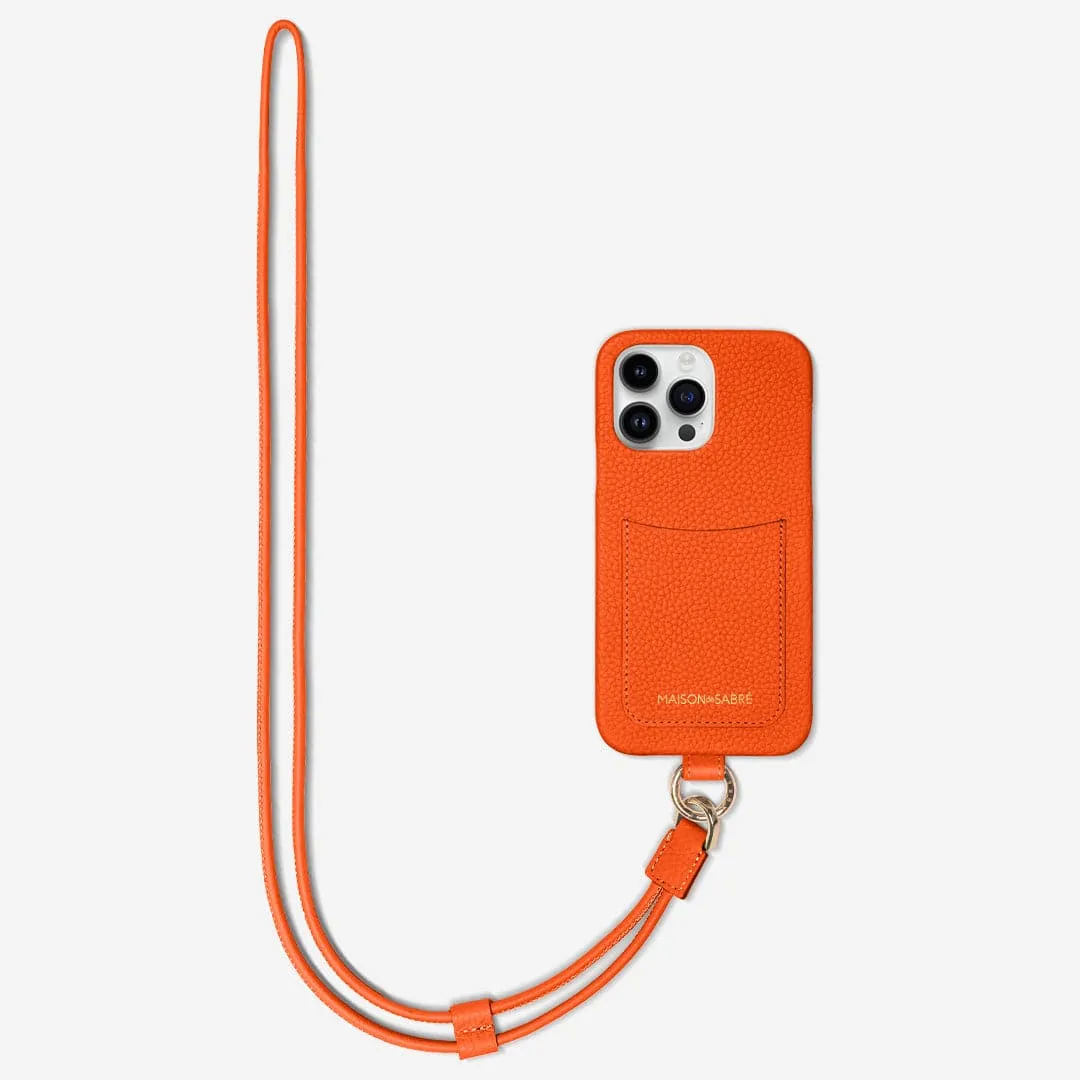 The Sling Phone Case iPhone 14 Pro - Manhattan Orange