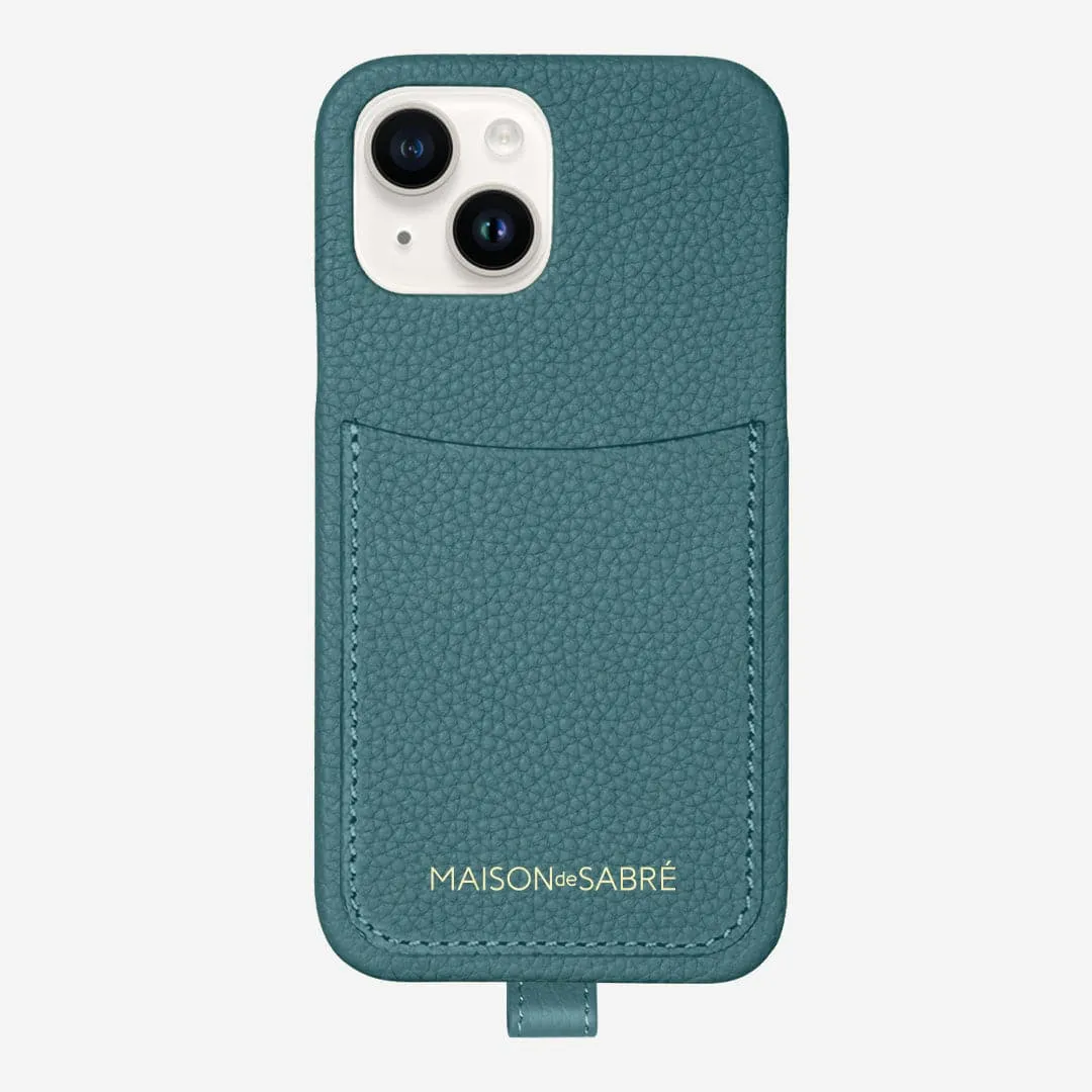 The Sling Phone Case iPhone 15 - Bondi Blue