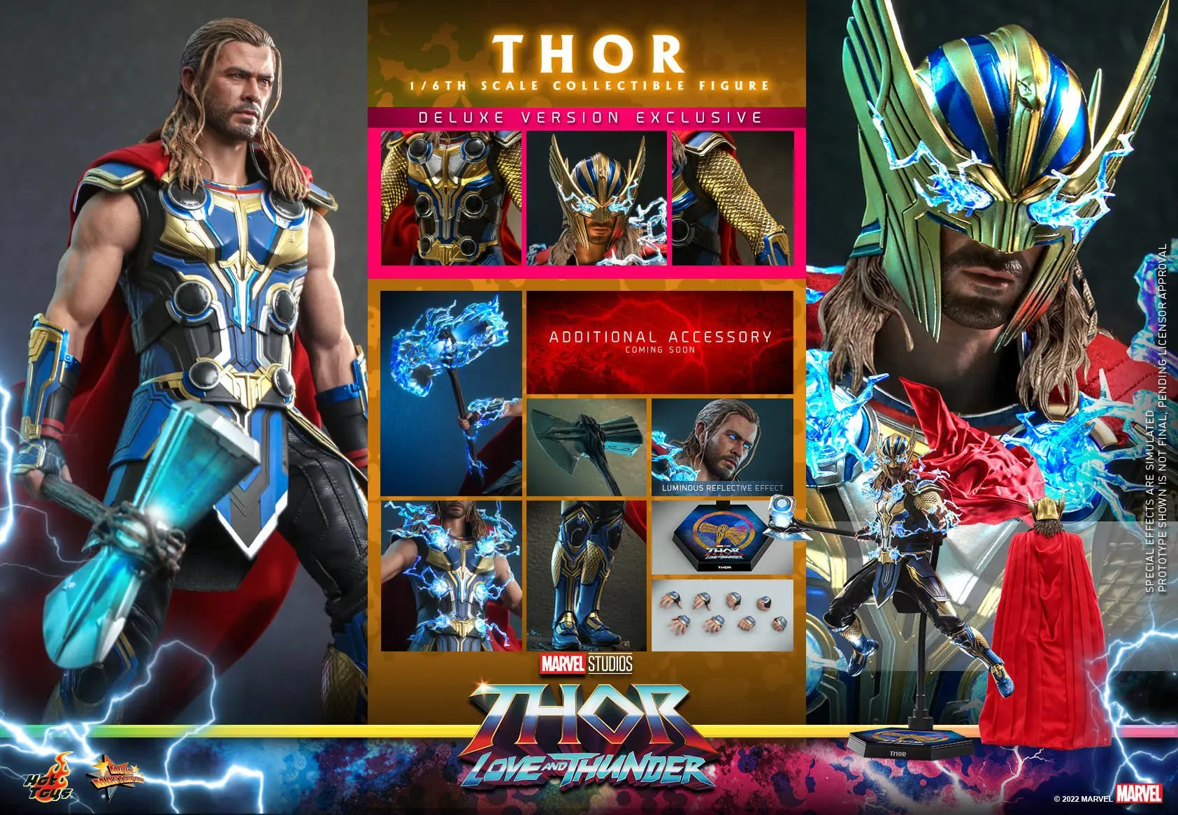 Thor: Love & Thunder: Deluxe: Hot Toys: MMS656