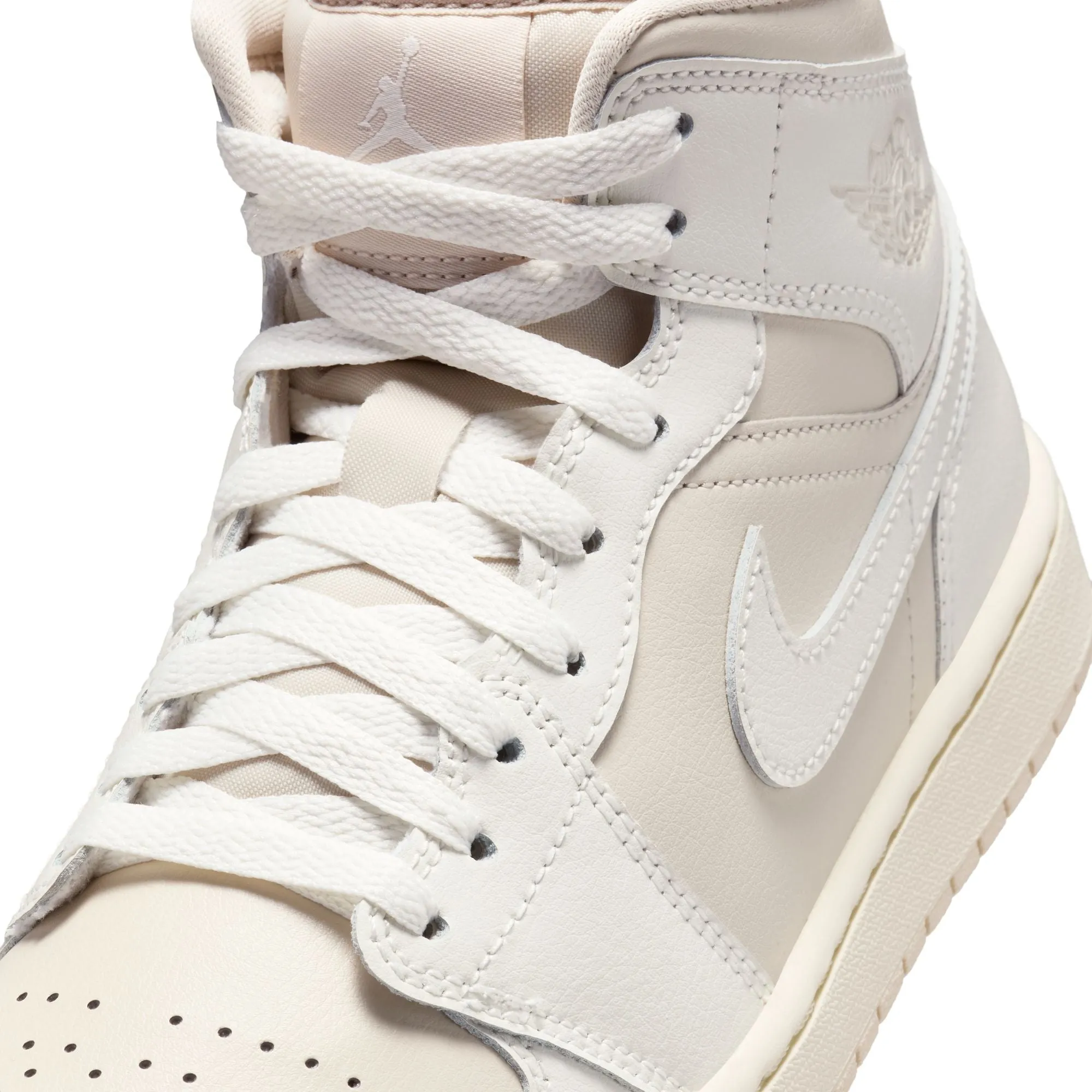 Women's Air Jordan 1 Mid 'Sail Muslin'