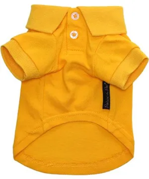 Yellow Polo - Stylish Dog Apparel with Attitude